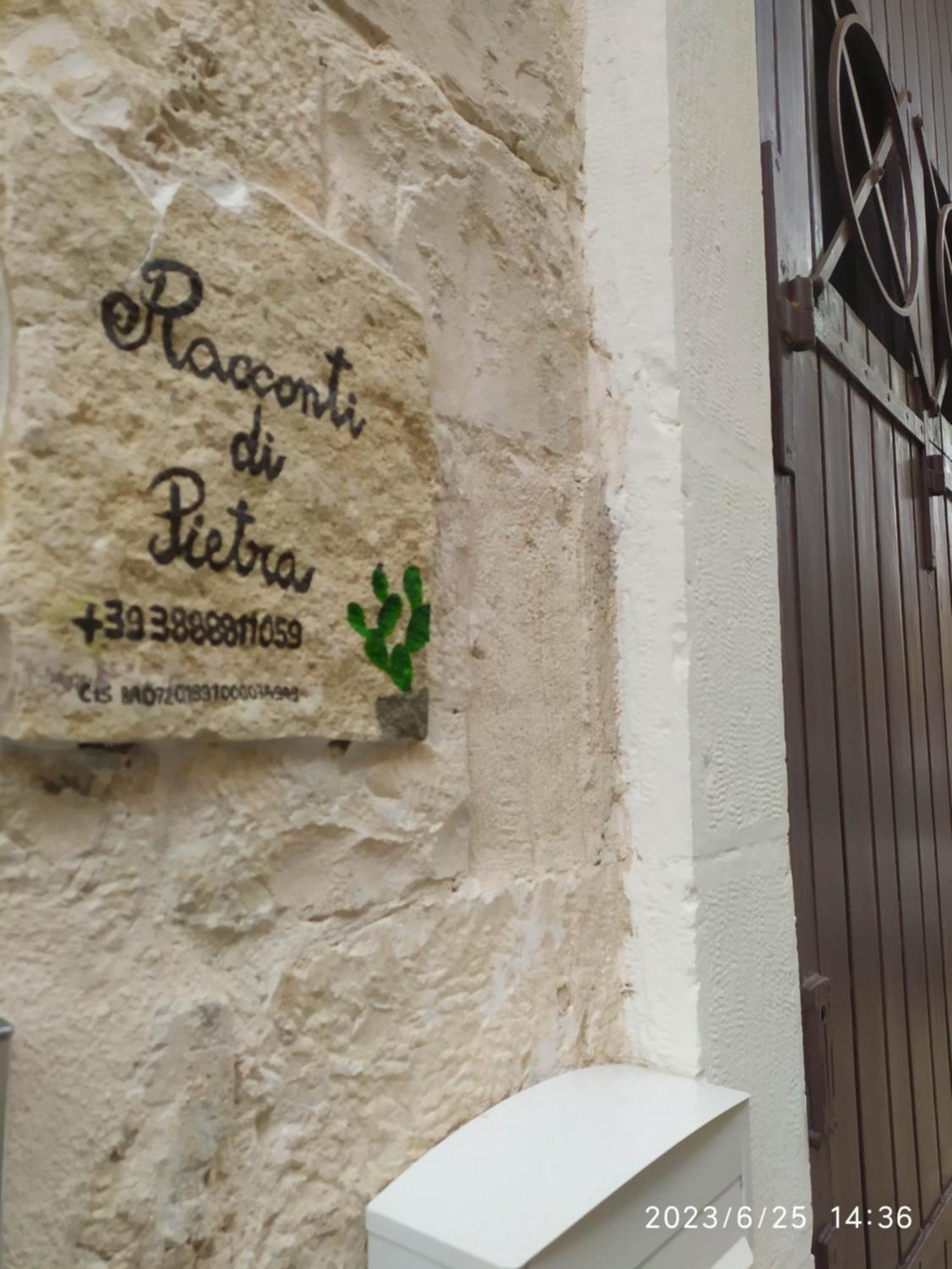 Bed and Breakfast Racconti Di Pietra Conversano Exteriér fotografie